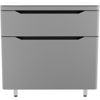 Тумба с раковиной Style Line Марелла 80 напольная, серая