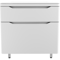 Тумба с раковиной Style Line Марелла 80 напольная, белая матовая