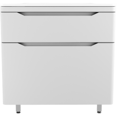 Тумба с раковиной Style Line Марелла 80 напольная, белая матовая