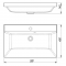 Тумба с раковиной Style Line Моно 50 напольная, белый софт Тумба с раковиной Style Line Моно 50 напольная, белый софт