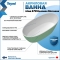 Акриловая ванна Teymi Lina 170x76x58 зеленая матовая