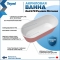 Акриловая ванна Teymi Kati 170x80x58 розовая матовая