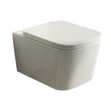 Унитаз подвесной Teymi Helmi PP Vortex T40313 безободковый