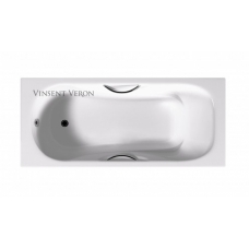 Чугунная ванна Vinsent Veron Aura 150x75 с ножками и ручками