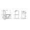 Унитаз-компакт WeltWasser WW SK Gelbach 001MT-BL безободковый