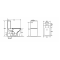 Унитаз-компакт WeltWasser WW SK Gelbach 001 ST GL-WT безободковый