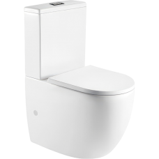 Унитаз-компакт WeltWasser WW MERZBACH 001GL-WT безободковый