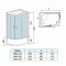 Душевая кабина Weltwasser WW500 Halle 1202 R