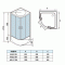 Душевая кабина Weltwasser WW500 Halle 1004