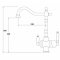 Смеситель Zorg Clean Water ZR 326-33 YF BR для кухонной мойки Смеситель Zorg Clean Water ZR 326-33 YF BR для кухонной мойки