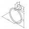 Полотенцедержатель Am.Pm X-Joy A85A34499 кольцо