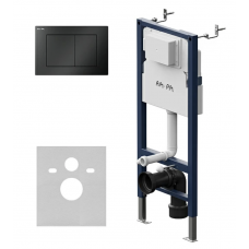 Система инсталляции для унитазов Am.Pm PrimeFit I012709.0238 с кнопкой смыва S черный матовый