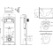 Комплект AM.PM Spirit V2.0 IS450A38.701700 с сиденьем микролифт, сенсорная кнопка
