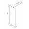 Душевая перегородка Am.Pm X-Joy Func W84WI-80-F1-BTE