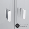 Душевой уголок Am.Pm X-Joy W88G-205-090MT64 прозрачное стекло без поддона