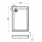 Поддон для душа Am.Pm Gem W90T-404-12080W 120x80