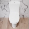 Унитаз-компакт Damixa Skyline DX35C8600SC безободковый, с микролифтом