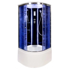 Душевая кабина Deto BM4510 LED BLACK
