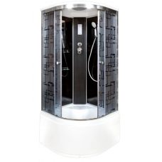 Душевая кабина Deto BM4510 с электрикой BLACK