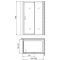 Душевой уголок Gemy Sunny Bay S28191AM-A80M