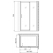 Душевой уголок Gemy Sunny Bay S28191AM-A90M