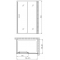 Душевой уголок Gemy Victoria S30191AM-A90M