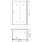 Душевой уголок Gemy Victoria S30191HM-A90M