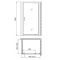 Душевой уголок Gemy Sunny Bay S28160-A100 100x100 см