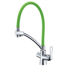 Смеситель Lemark Comfort LM3070C-Green для кухонной мойки