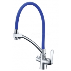 Смеситель Lemark Comfort LM3074C-Blue для кухонной мойки