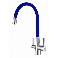 Смеситель Lemark Comfort LM3075C-Blue для кухонной мойки