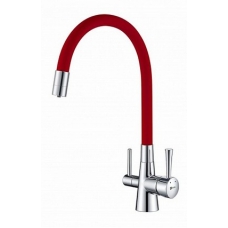 Смеситель Lemark Comfort LM3075C-Red для кухонной мойки