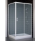 Душевой уголок Vegas Glass ZP+ZPV 100*90 01 10 профиль белый, стекло сатин