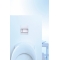 Кнопка смыва TECE Square Urinal 9242802 белое стекло, кнопка хром