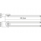 Полотенцедержатель Wasserkraft Rhein K-6231