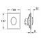 Кнопка смыва Grohe Skate Air 38564SH0 белая