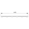 Решетка TECE TECEdrainline Steel II 6 015 83 150 см матовая