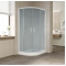 Душевой уголок Vegas Glass ZS-F 100*80 01 10 профиль белый, стекло сатин