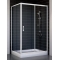 Душевой уголок Vegas Glass ZP+ZPV 110*80 01 01 профиль белый, стекло прозрачное