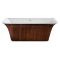 Акриловая ванна Lagard Evora Brown Wood