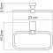 Полотенцедержатель Wasserkraft Leine K-5060White
