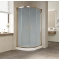 Душевой уголок Vegas Glass ZS-F 100*80 05 10 профиль бронза, стекло сатин