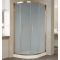 Душевой уголок Vegas Glass ZS-F 100*80 05 10 профиль бронза, стекло сатин