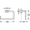 Полотенцедержатель Grohe Essentials Cube 40510001 хром