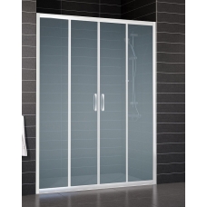 Душевая дверь в нишу Vegas Glass Z2P 220 01 10 профиль белый, стекло сатин
