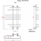 Полотенцесушитель водяной Тругор ЛЦ Парус НП 80x60