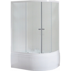 Душевой уголок Royal Bath RB 8120BK-C-L с поддоном