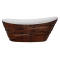 Акриловая ванна Lagard Alya Brown Wood