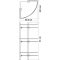 Полка Wasserkraft K-3633 угловая