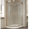 Душевой уголок Vegas Glass ZS-F 100*90 05 01 профиль бронза, стекло прозрачное